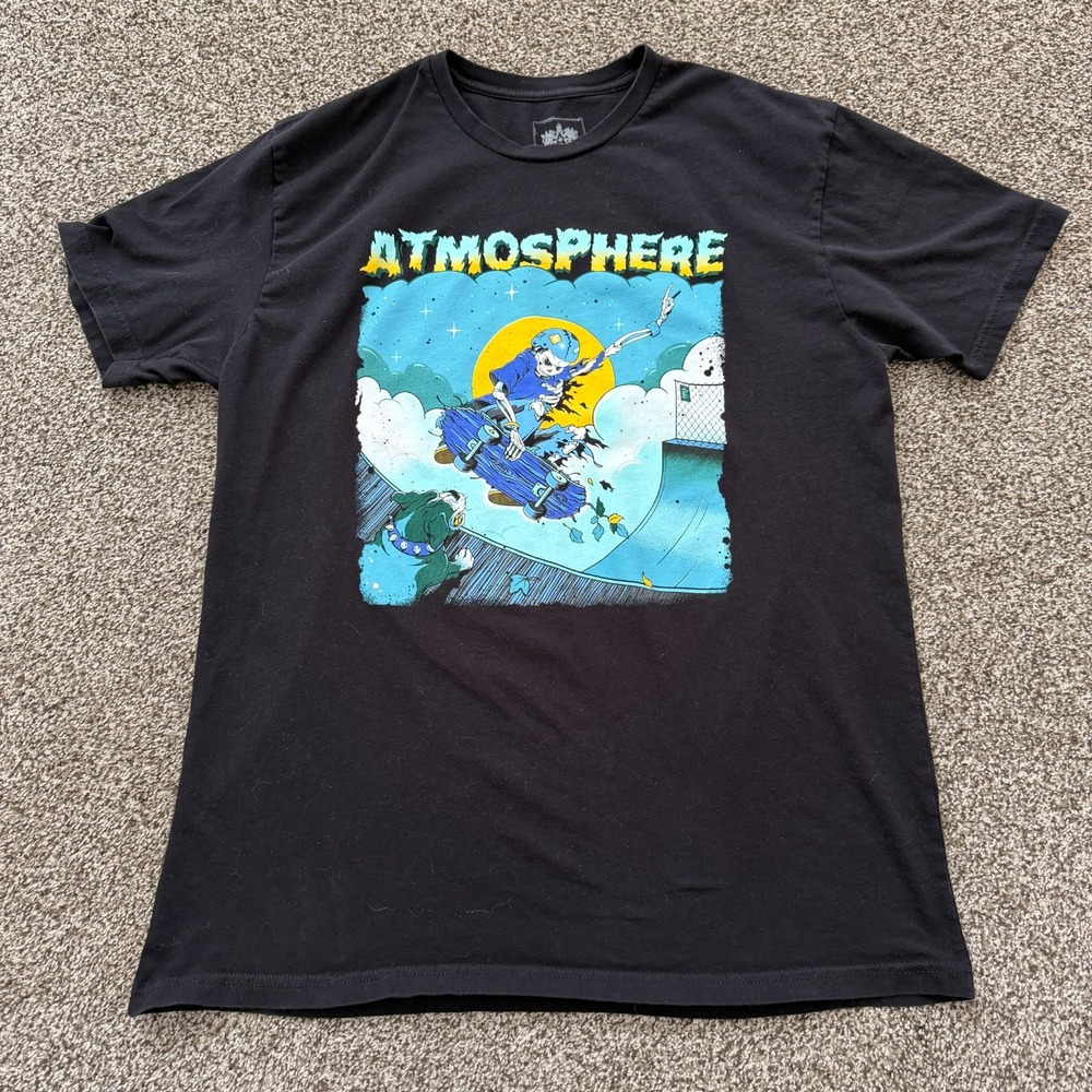 Rhymesayers Atmosphere T shirt Mens XL 2023 Tour Black Graphic Skate Concert Tee